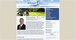 Desktop Screenshot of mcaleneywealth.com